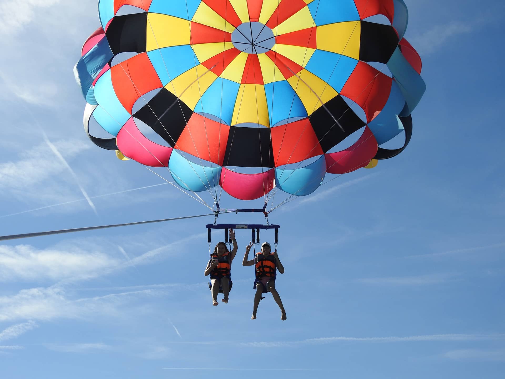 Parasailing in Mogán